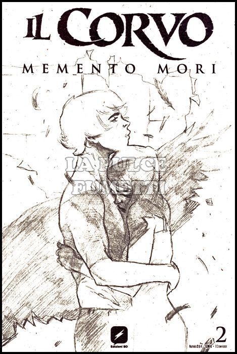 IL CORVO - MEMENTO MORI #     2 - VARIANT COVER SKETCH
